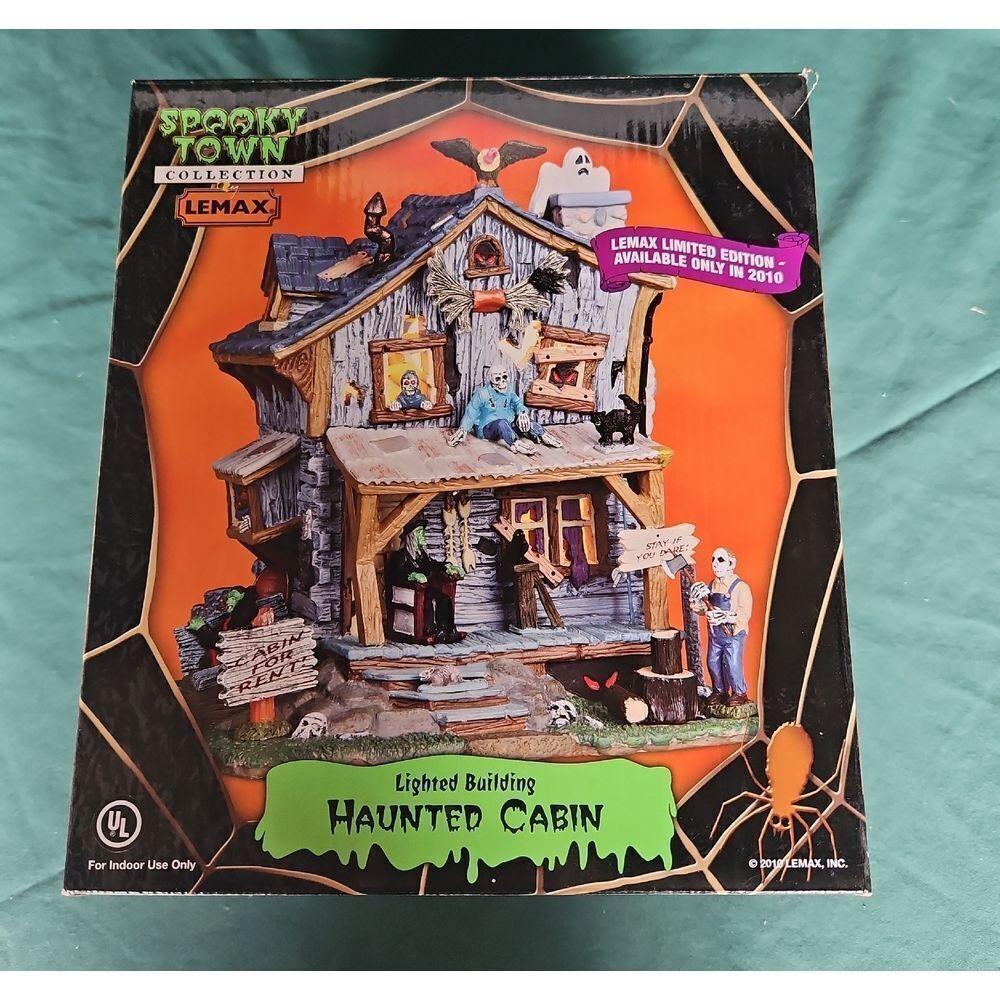 Lemax Spooky Town Lighted Haunted House